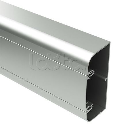 Кабель-канал алюминиевый 90х50 мм (с 1 крышкой), цвет серебристый металлик DKC (09599)