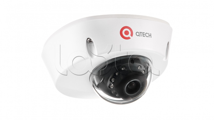 IP-камера видеонаблюдения купольная  QTECH QVC-IPC-203PAS (2.8)