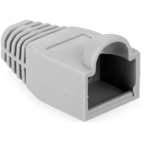 Изолирующий колпачок для разъемов RJ-45, ПВХ (PVC), белый, диаметр 6,1 мм