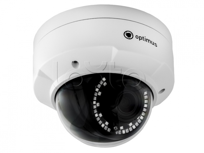 IP-камера видеонаблюдения купольная Optimus IP-P042.1(4х)D