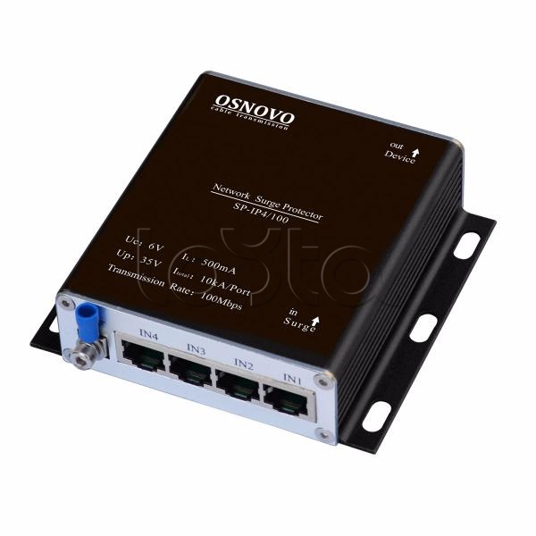 Устройство грозозащиты для локальной вычислительной сети OSNOVO SP-IP4/100
