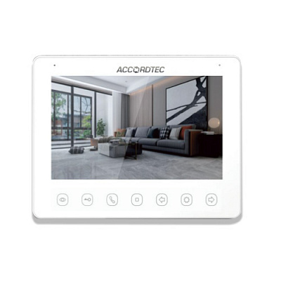 Видеодомофон 10&quot; AccordTec AT-VD 100C/SD WH