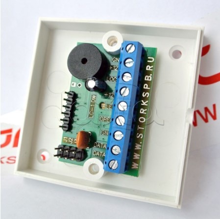 Контроллер охранный для витрин Stork LC-1DW &quot;Витрина&quot; (в монт.коробке)
