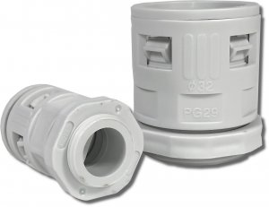 Муфта вводная для гофрированных труб серая ВМ-ГТ-25 Промрукав PR08.3270