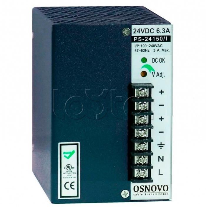 Блок питания промышленный OSNOVO PS-24150/I