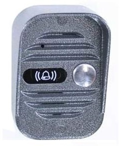 Аудиопанель накладная антивандальная JSB JSB-A02 (серебро)