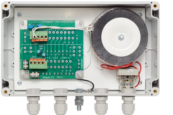 Источник питания с модулем УЗ-1ТВ-24 Полисервис БП-24В-1.5А