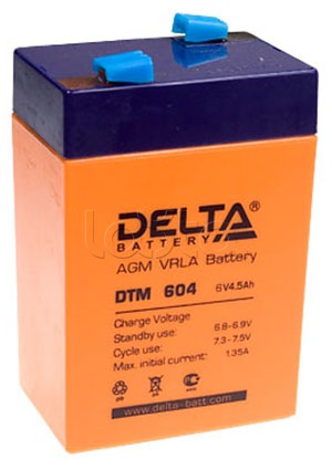 Аккумулятор свинцово-кислотный Delta DTM 6045
