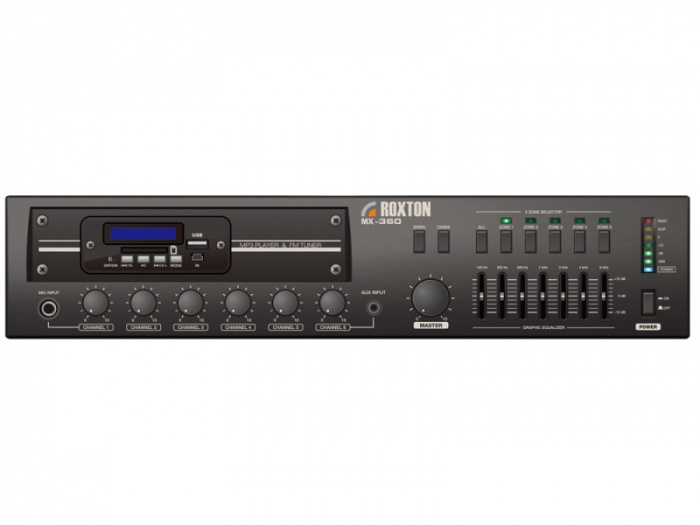 Микшер-усилитель 600 Вт ROXTON MX-600