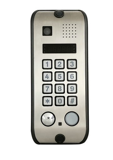 Вызывная видеопанель ELTIS DP5000.B2-KEDC45/нерж.матов