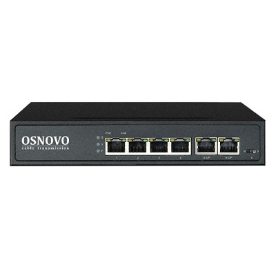 PoE коммутатор OSNOVO SW-20600(80W)