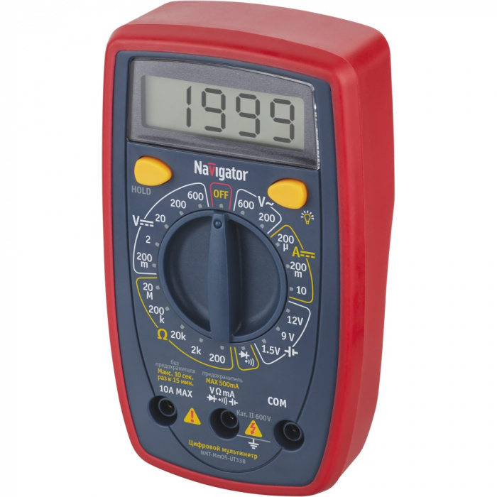 Мультиметр Navigator 93 579 NMT-Mm05-UT33B (UT33B+)