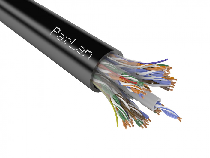 Кабель для СКС и IP-сетей ParLan U/UTP Cat5e ZH Мнг(А)-HF 16х2х0,52 Паритет