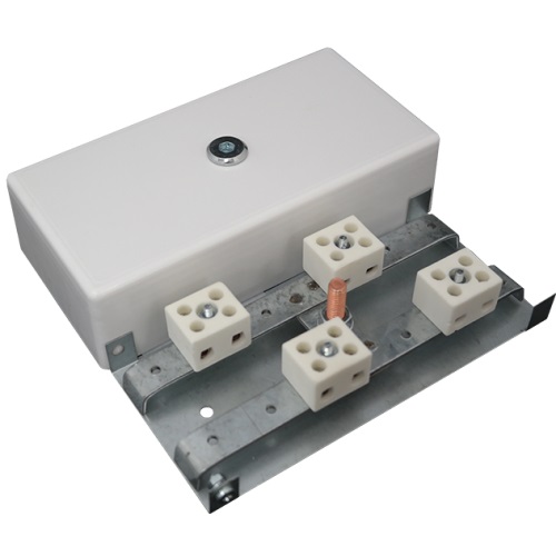 Коробка монтажная огнестойкая Гефест КМ-О (8к)-IP41-d 142x72х36