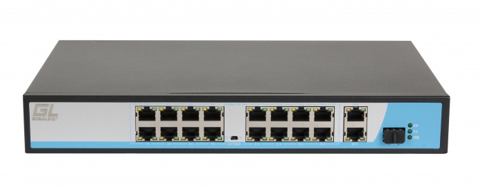 Коммутатор 16 портовый Gigalink GL-SW-F005-16P
