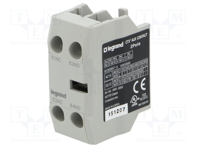 Блок вспомогательных контактов Legrand 416850