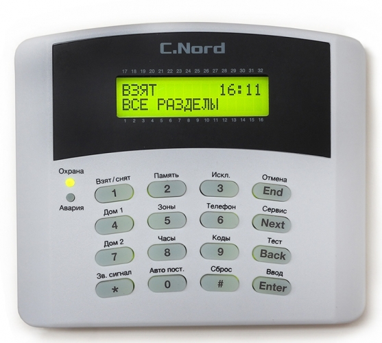 Клавиатура C.Nord K16-LCD