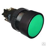 Кнопка SВ-7 &quot;Пуск&quot; зеленая 1з+1р d22мм/240В IEK BBT40-SB7-K06