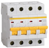 Выключатель автоматический 4P 40A (тип C) IEK ВА47-29 4Р 40А (MVA20-4-040-C)
