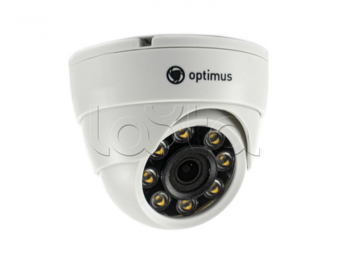 IP-камера видеонаблюдения купольная Optimus IP-E022.1(2.8)PF
