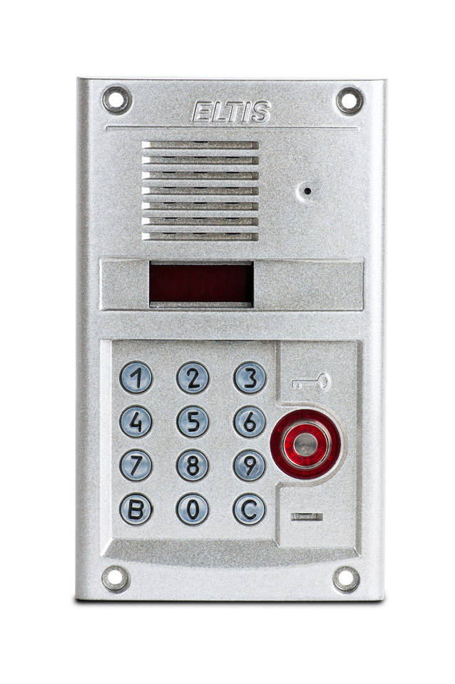 Блок вызова ELTIS DP305-RDC24 (серебристый металлик)