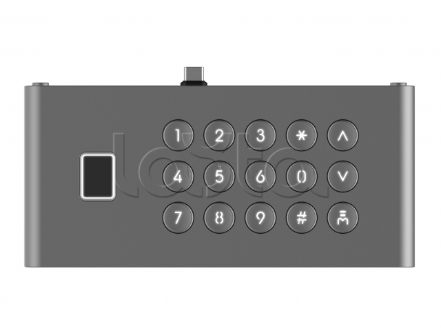 Модуль клавиатуры и считывания отпечатков пальцев Hikvision DS-KDM9633-FKP