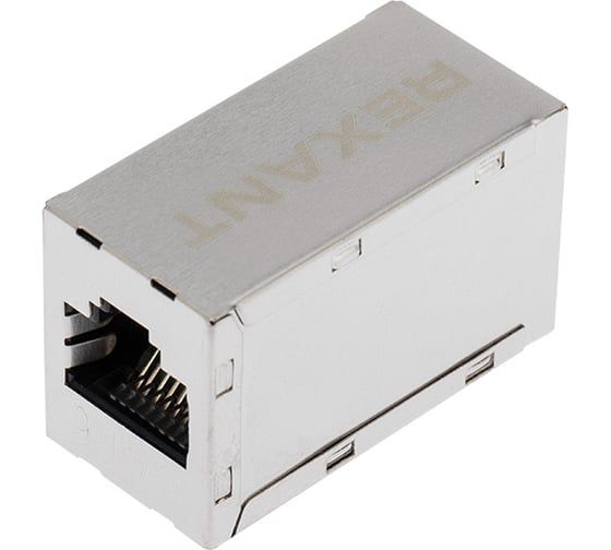 Адаптер проходной FTP RJ-45(8P8C), CAT 6 REXANT 03-0109