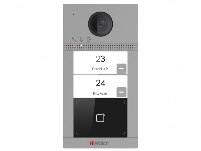 Вызывная панель HiWatch VDP-D4212W(B)/Flush