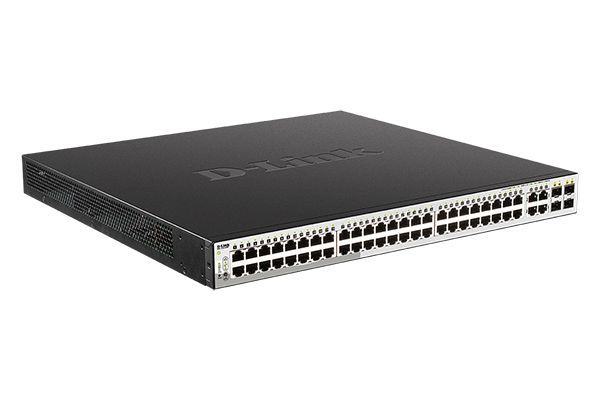 Настраиваемый L2 коммутатор D-Link DGS-1210-52MP/F4A