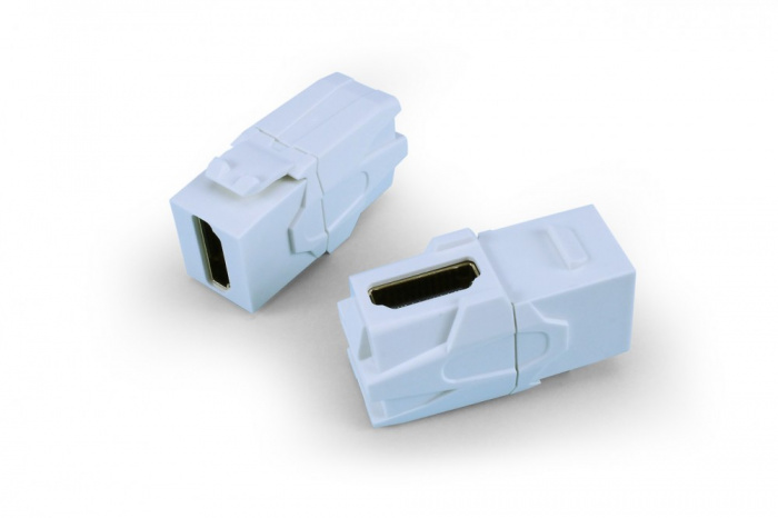Вставка формата Keystone Jack Hyperline (KJ1-HDMI-AV18-WH)