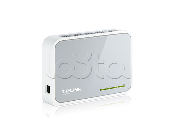 Коммутатор 5-портовый 10/100 Мбит/с неуправляемый настольный TP-Link TL-SF1005D