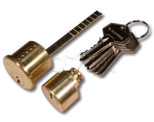 Цилиндр в комплекте с 5 ключами Tantos Цилиндр для TS-EL2369ST